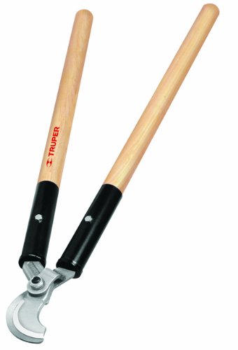 Truper Loppers, Forged By-Pass Lopper, 33-Inch Heavy Duty Hardwood Handles
