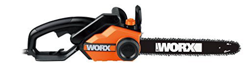 WORX WG303.1 Powered Chain Saw, 16" Bar Length, red
