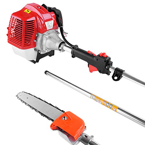  Telescopes from 4' to six' 13" straight arborist blade for simple cuts with precision management The straight blade makes it simpler to get the blade proper the place you need it in dense conditions