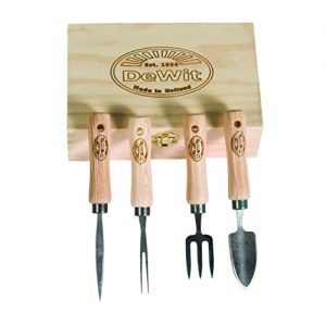 DeWit Bonsai Tool Kit in Wooden Box