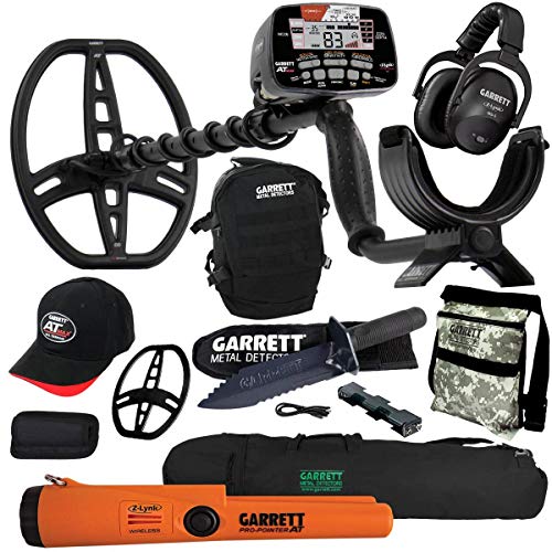 Garrett AT MAX Metal Detector with MS-3, Pro-Pointer AT Z-Lynk