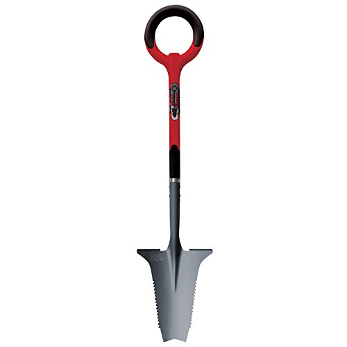 Radius Garden Root Slayer Shovel, (Red)