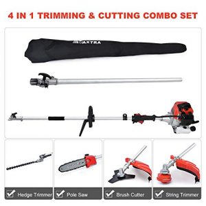 Maxtra 42.7cc Gas Pole Tree Trimming Combo Set 4 in 1 Cordless