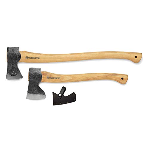Husqvarna 26" Curved Hickory Handle Logger Forest Axe