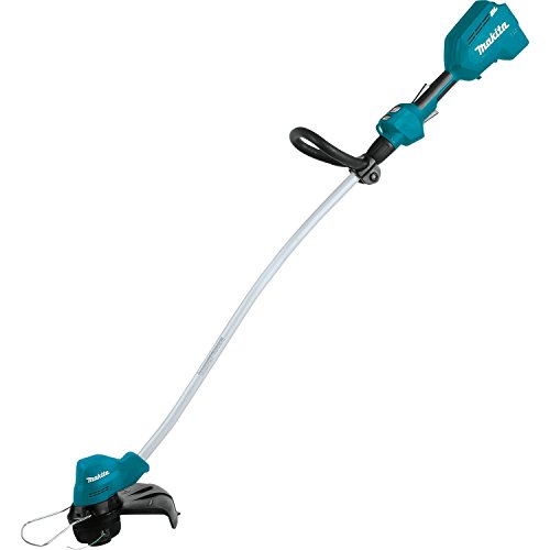 Makita Brushless Cordless Curved Shaft String Trimmer, Teal