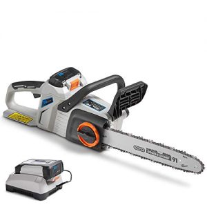 VonHaus 14 Inch 40V Max Cordless Chainsaw with Brushless Motor