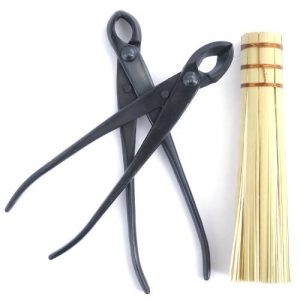BambooMN Bonsai Tool Kit - 8" Concave Cutter, 8" Knob Cutter