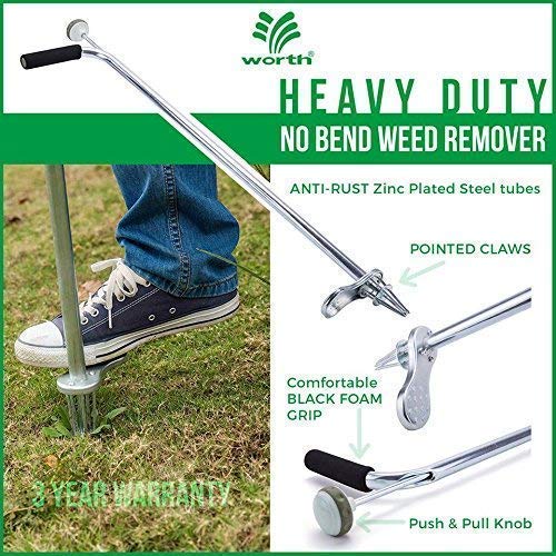 Worth Garden Stand-Up Weeder and Root Removal Tool