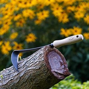 DeWit Right Hand Japanese Hand Hoe, Handheld Gardening Tool