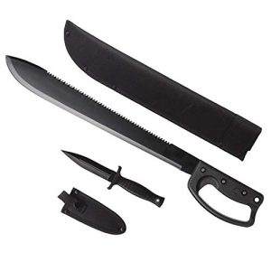 Mossberg Machete and Boot Knife Combo with Sheaths