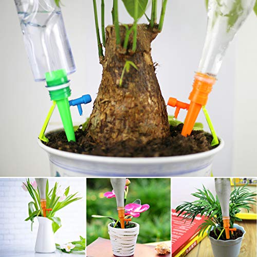 Plant Self Watering Spikes Devices with Adjustable Slow Release