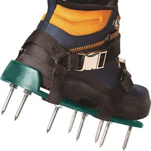 EEIEER Lawn Aerator Shoes, Aerator Shoes with Newest Designed Straps