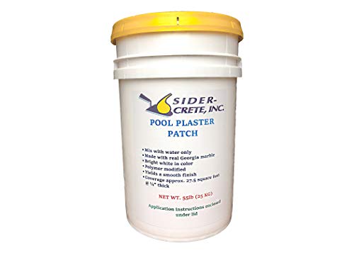 Sider Pool Plaster Patch White- 55 lb - Bonus 5 lb Added