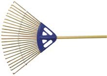 Bamboo Rake - 24 Inch Wide Head, 24 Tines