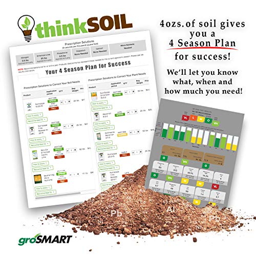 groSMART thinkSOIL - Landscape Soil Test Kit - Receive Analysis Results