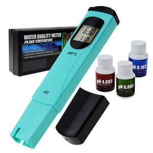 Digital Pen Type pH & Temperature Meter ATC