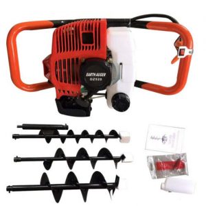 HYYKJ 2-Stroke 2.3HP Gas Powered Post Hole Digger Ground Fence