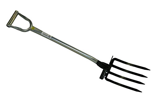 Hoss Tools Garden Digging Fork | Heavy-Duty, Unbreakable Design