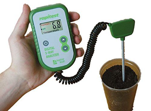 Digital 3 in 1 Soil Tester Analyzer Ph, Fertility, Thermometer Soil