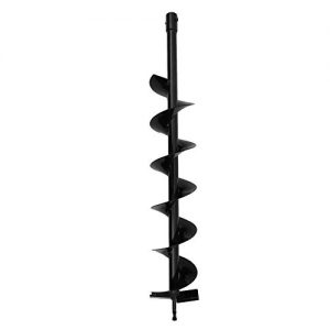 Earth Auger Drill Bit Fence Post Hole Digger Drill Garden Planting Non-Slip Hole