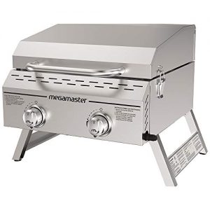 Megamaster Propane Gas Grill, Stainless Steel