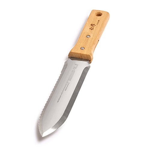 Nisaku Hori-Hori Weeding & Digging Knife, Authentic Tomita