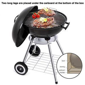 Portable Charcoal Grill for Outdoor Grilling 18inch Barbecue Grill