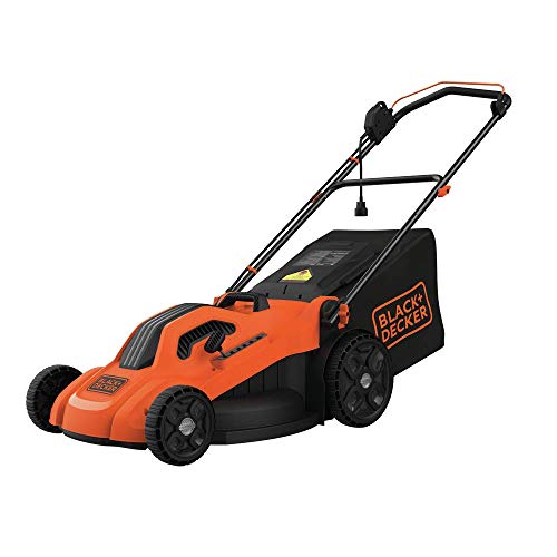 BLACK+DECKER 20" Electric Lawn Mower, 13-Amp, Orange