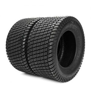 TRIBLE SIX Set of 2 Tubeless Turf Tires 24x12-12 Lawn & Garden