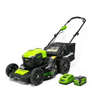 GreenWorks 40V 20-Inch Cordless 3-in-1 Lawn Mower