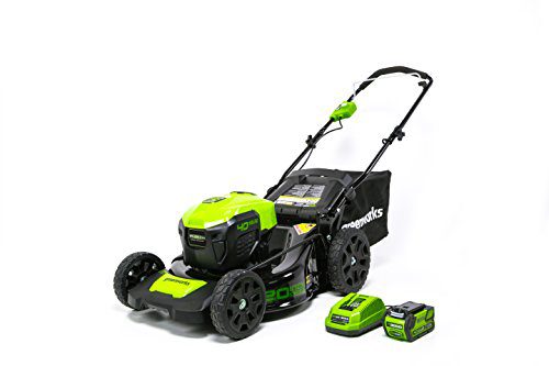 GreenWorks 40V 20-Inch Cordless 3-in-1 Lawn Mower