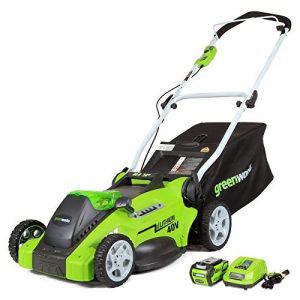 GreenWorks Lawn Mower, 16in Battery Included