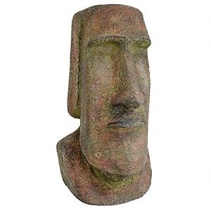 Design Toscano Easter Island Ahu Akivi Moai Monolith Garden Statue