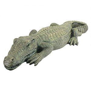 3 Ft Exotic Tropical Crocodile Alligator Home Garden Statue Sculpture
