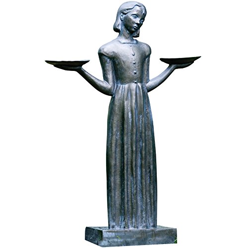 Potina Outdoor Garden Sculpture - Savannah's Bird Girl Statue