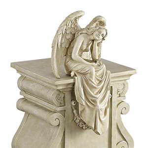 Design Toscano Resting Grace Angel Sitting Garden Statue
