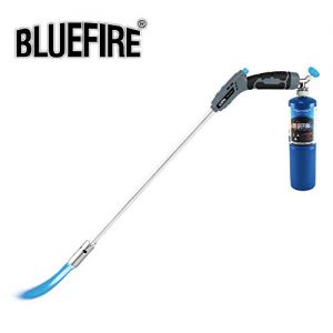 Bluefire 32" Weed Torch, Propane Weeds Burner with Trigger Start on Top