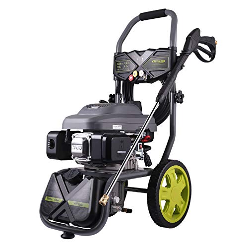 AUTLEAD Gas Pressure Washer, 3200 PSI 2.6 GPM with 6.5 HP, High-Pressure
