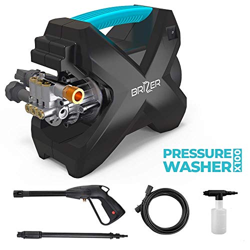 BRIZER X100 Compact Electric Pressure Washer 2200 PSI, 1.6 GPM Power Washer