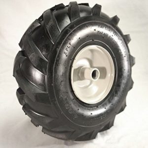11 x 4.00 X 4 Tractor Tread Tire & Rim - Craftsman & Troy-Bilt Tiller Replacement