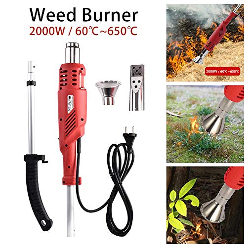 Electric Weed Burner 2000W, Weed Killer, Thermal Weeding Stick