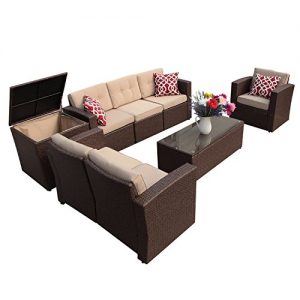 Super Patio Patio Furniture, 8 Piece Outdoor Furniture Set