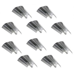 iPower 10-Pack 19 Inch Gull Wing Hydroponic Reflector Hood Fixture