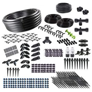 Drip Irrigation Kit for Container Gardening Ultimate Size - Water 120 Plants