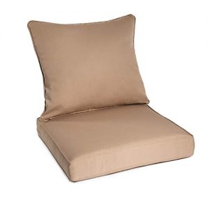 Art Leon Outdoor/Indoor Patio Deep Seat Chair Cushion Set