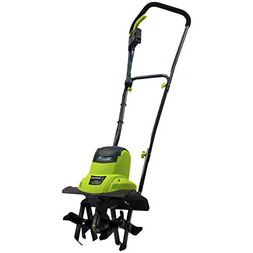 Earthwise 6.5-Amp 11-Inch Corded Electric Tiller/Cultivator, Green Recommended BackyardEquip.com 