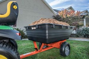 Agri-Fab Poly Tow Behind Dump Cart Recommended - BackyardEquip.com