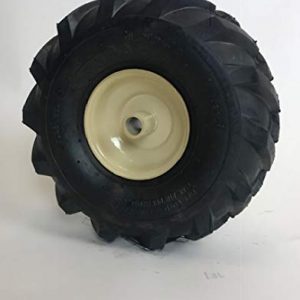 LMTS 11 x 4.00-4 Tractor Tread Tire & Rim - Cub Cadet Tiller Replacement Wheel