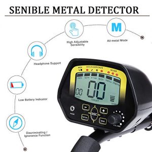 MARNUR Metal Detector for Kids and Adults with Pinpoint ...