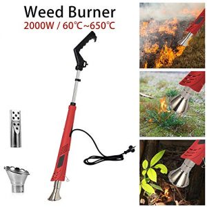 Electric Weed Burner 2000W, 3-in-1 Function Weeder, Weed Killer Thermal Weeding